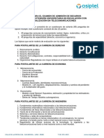 Topicos para El Examen de Admision Web PDF