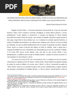 Um Porto Movido Pela Mão de Obra Negra Porto Fluvial Da Freguesia de Nossa Senhora Imaculada Conceição Do Porto Das Caixas Século XIX