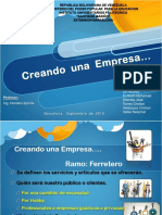 Presentacion Creacion de Una Empresa