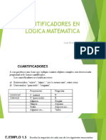 Cuantificadores en Logica Matematica