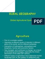 Rural Geography: Global Agricultural Systems