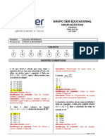 Gabarito final de Cálculo Diferencial do Grupo Ser Educacional 2017.2A