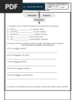 Estudo Dirigido Verbos - Conteudo Inicial 2