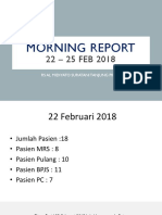 MORNING REPORT 22-23 FEB 2018 RS AL MIDIYATO