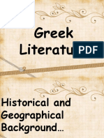 Greek Literature