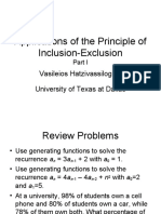 Applications of Inclusion-Exclusion Part 1