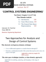 6-Lecture 37 Time Domain Analysis