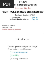 Lecture 14 Stability