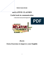 Relative Clauses - Useful Tools in Communication. Plus Extra Exercises To Improve Your English