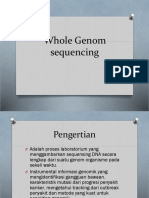 Whole Genom Sequencing 1