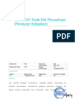 Kode Etik Perusahaan PDF