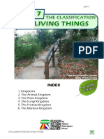 Student's Booklet - The Classification of Living Things