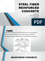 Steel Fiber Reinforced Concrete: Submiited To