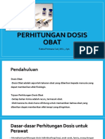 Perhitungan Dosis