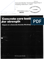 CS TR 11 Concrete Core Testing For Strength