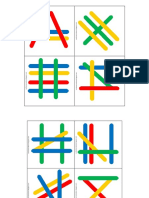 Sequencia de Palitos Coloridos - Atividade Cognitiva PDF