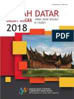 Kabupaten Tanah Datar Dalam Angka 2018