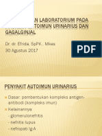 KP 3.1.3.8 - Pemeriksaan Laboratorium Pada Penyakit Autoimun Urinarius Dan