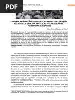 ORIGEM, FORMAÇÃO E DESENVOLVIMENTO DO ARRAIAL DE NOSSA SENHORA IMACULADA CONCEIÇÃO DO PORTO DAS CAIXAS-RJ