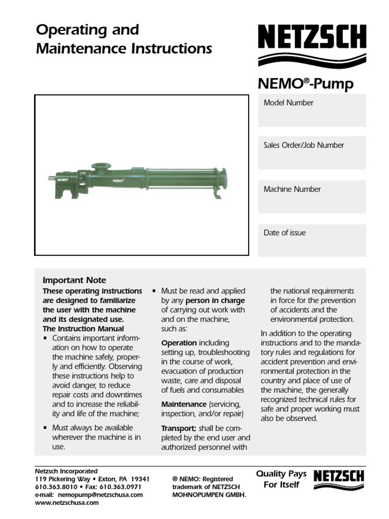 Pumps for Ceramic Slurry & Slips Processing Industry - NETZSCH
