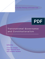 transnational governance and constitutionalism