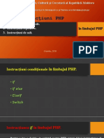 Instructiuni PHP
