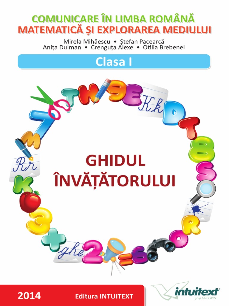 Ghidul Invatatorului Cls I Clr Mem 2015 2016