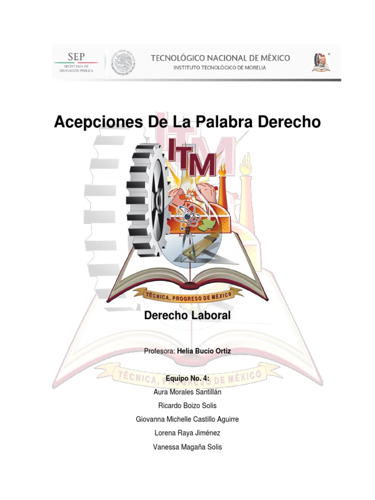 Acepciones de la palabra Derecho.docx Propiedad Estado