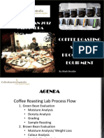 Golden Bean 2012 Caloundra: Coffee Roasting Sample Procedures & Equipment