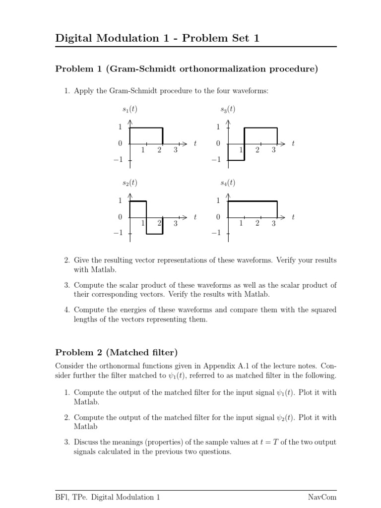 Problems 1 | PDF