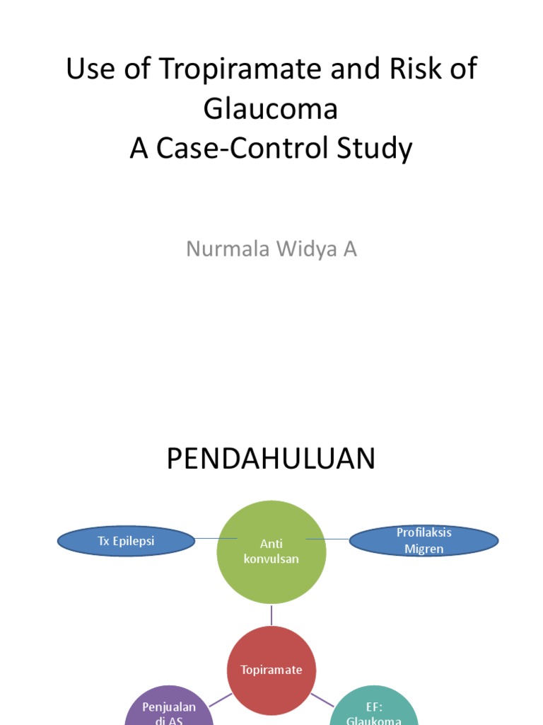 Topiramate Use and Glaucoma Risk | PDF | Neurological Disorders ...