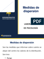 Medidas de Dispersión