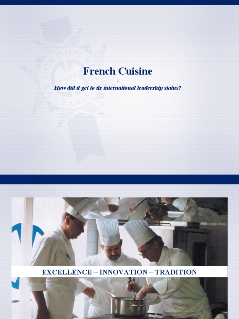 French Cuisine PDF French Cuisine Foods
