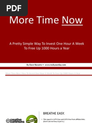 More Time Now
