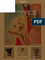 Dali y La Divina Comedia de Dante Diptico Informativo