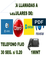 Realiza Llamadas a Celulares De