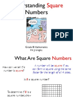 Squarenumberslesson 1