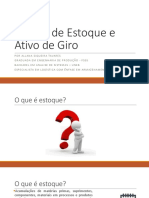 Gestão de Estoque - Ativo de Giro