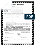 Surat Pernyataan Maba 2018 PDF