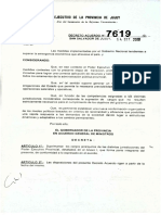 Decreto N° 7619