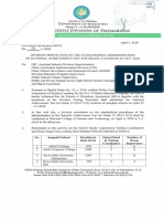 City Schools Division Dasma1U: Department Education OF AS