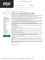 Cursos Livres - Definição e Informações Legais