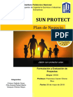 PROYECTO DE PRODUCCION DE JABON DE BAÑO CON PROTECTOR SOLAR 