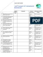 APSIC CSSD COE Program Audit Checklist English