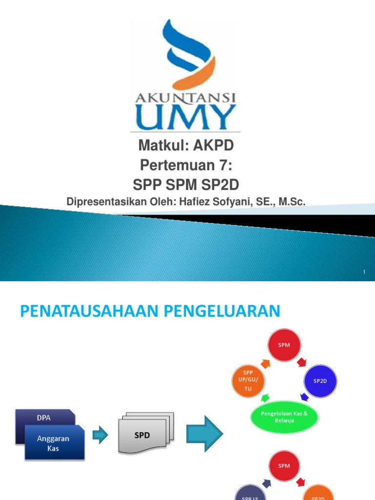 Pertemuan 7 Spp Spm Sp2d Pdf