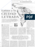 América Latina y La Ciudad Letrada