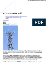 LTE_ la evolución a 4G