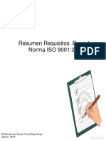 Requisitos ISO 9001 20015 Ago 15