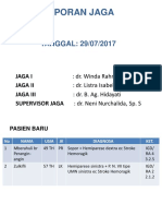 Jaga 29 Juli 2017 Sabtu