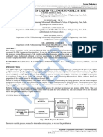 Weight Based Liquid Filling Using PLC & Hmi